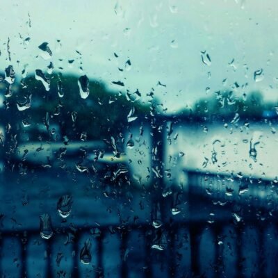 Rain Falling On Window Sound Effect